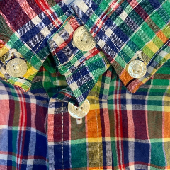 CHAPS BOYS SIZE 8 DRESS SHIRT 100%COTTON🇨🇦 - Picture 3 of 5